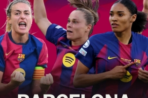 4-0大胜,巴萨追平自己所创造的女足欧冠决赛最大分差取胜纪录配图